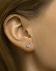 Oorknoppen lotus zirkonia - PSN1333474