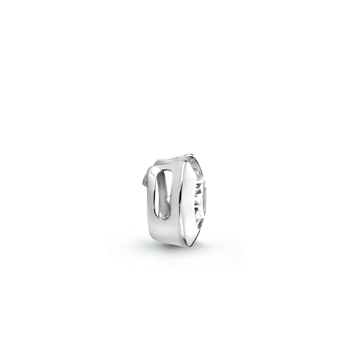 zilver gerhodineerd hanger zirkonia 1333621 - PansiteNederland.nl