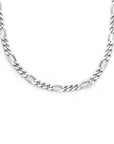 Zilver Gerhodineerd Collier Figaro 2,2 mm 1333675 - PansiteNederland.nl