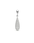 zilver gerhodineerd hanger zirkonia 1333688 - PansiteNederland.nl