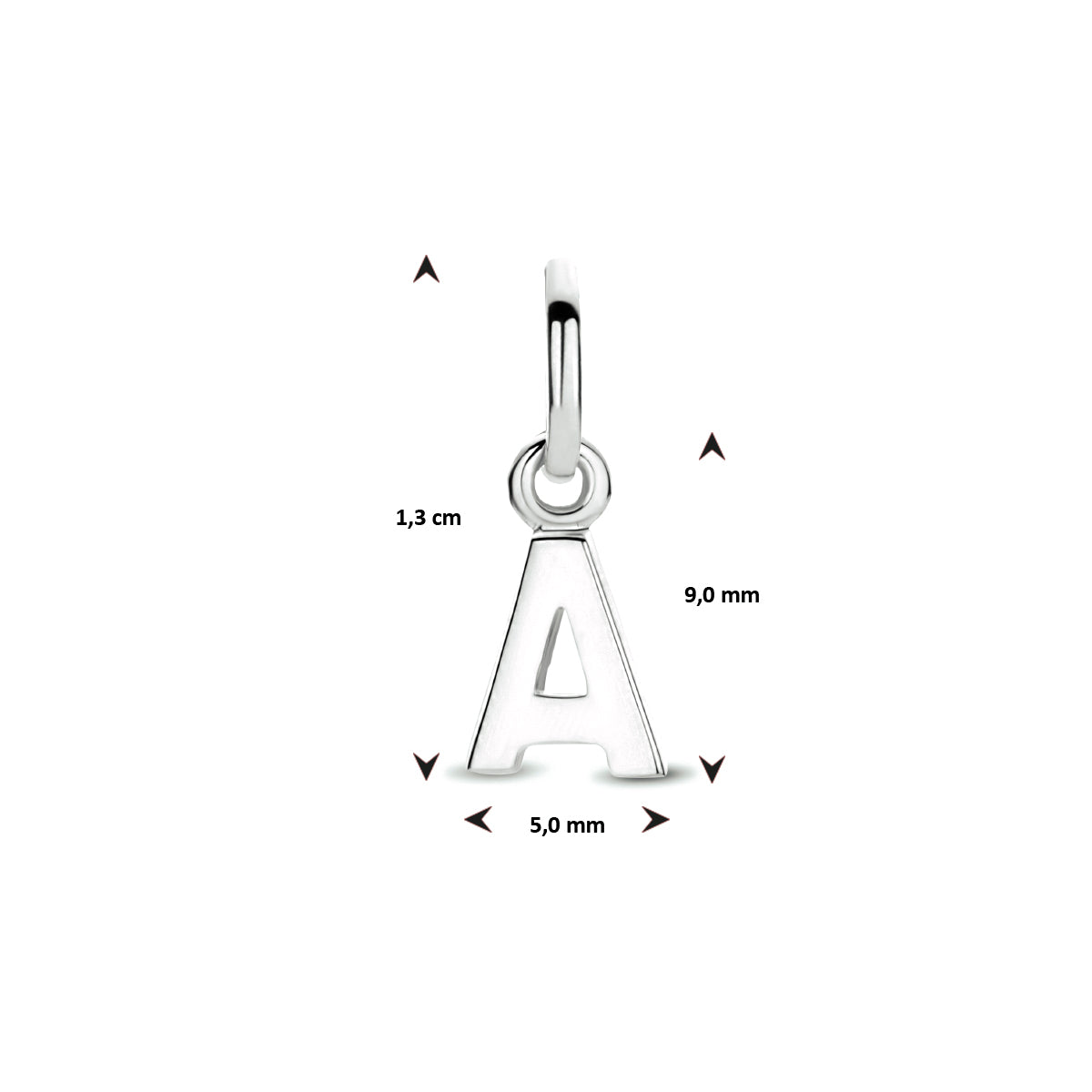 Hanger letter A zilver #Letter_A
