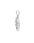 zilver gerhodineerd hanger zirkonia 1333775 - PansiteNederland.nl