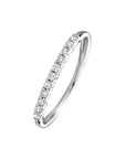 Gerhodineerd Zilver Aanschuifring Met Zirkonia 1333864 - PansiteNederland.nl
