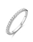 Gerhodineerd Zilver Aanschuifring Met Zirkonia 1333870 - PansiteNederland.nl