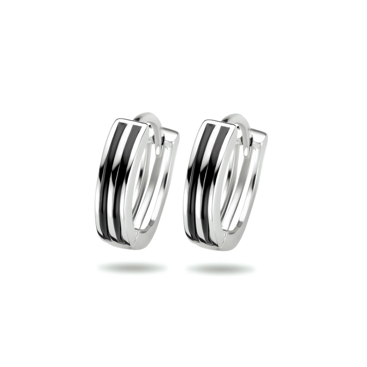 Zilver Gerhodineerd Klapoorringen 1333890 - PansiteNederland.nl