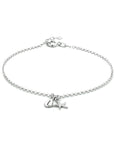 Zilver gerhodineerd enkelbandje schelp en zeester 24 + 2 cm 1333921, exclusief en kwalitatief hoogwaardig. Ontdek nu!