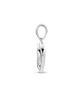 zilver gerhodineerd hanger hart 1333963 - PansiteNederland.nl