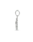 zilver gerhodineerd hanger hart zirkonia 1333964 - PansiteNederland.nl