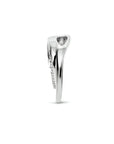 zilver gerhodineerd hanger rondje zirkonia 1333970 - PansiteNederland.nl