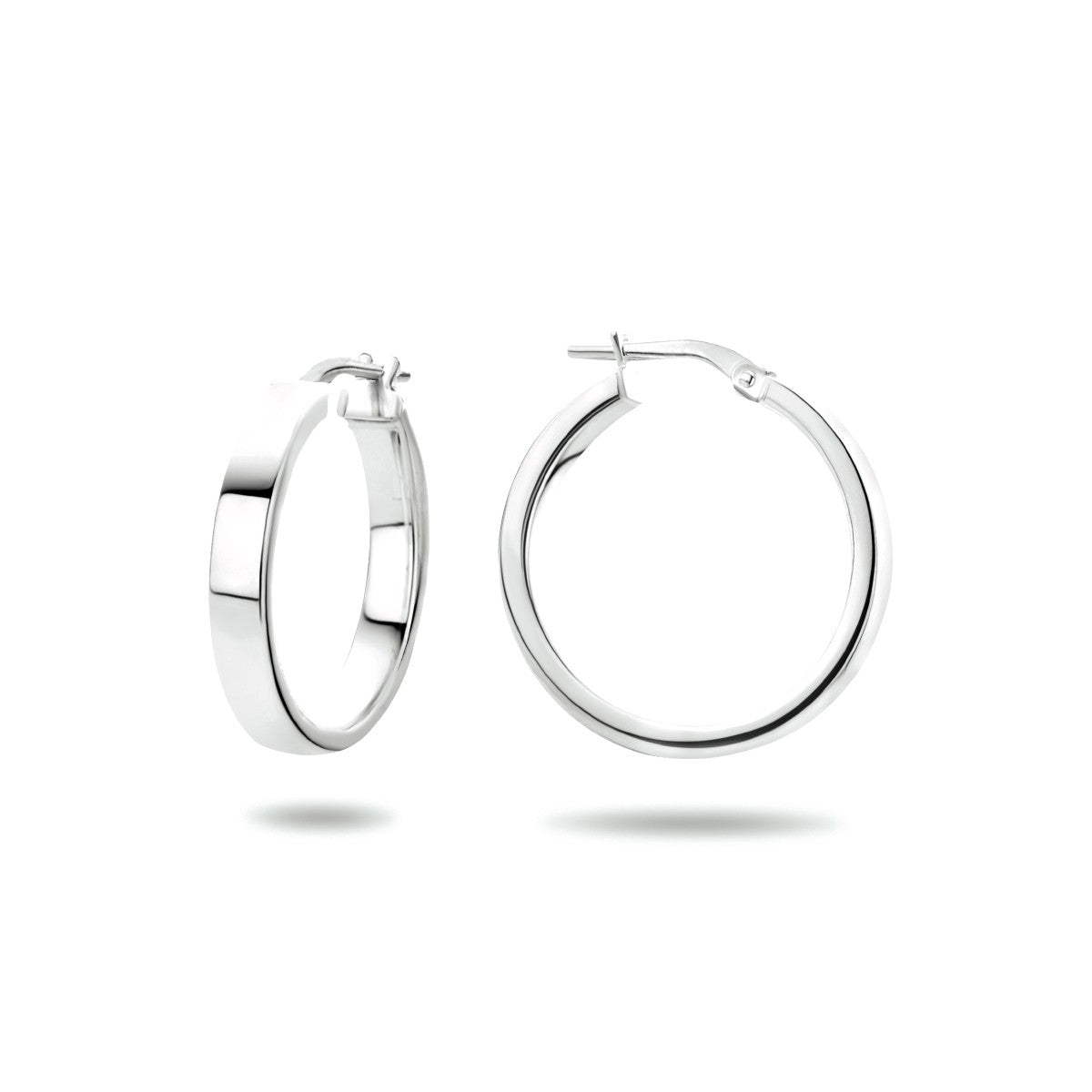 Zilver Gerhodineerd Oorringen 1334032 - PansiteNederland.nl