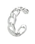 Zilveren earcuff schakel - PSN1334223