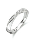 Gerhodineerd Zilver Ring Met Zirkonia 1334324 - PansiteNederland.nl