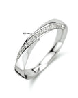 Gerhodineerd Zilver Ring Met Zirkonia 1334324 - PansiteNederland.nl