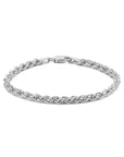 Zilver Gerhodineerd Koord 4,2 mm 1334421