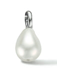 zilver gerhodineerd hanger parel 1334425 - PansiteNederland.nl