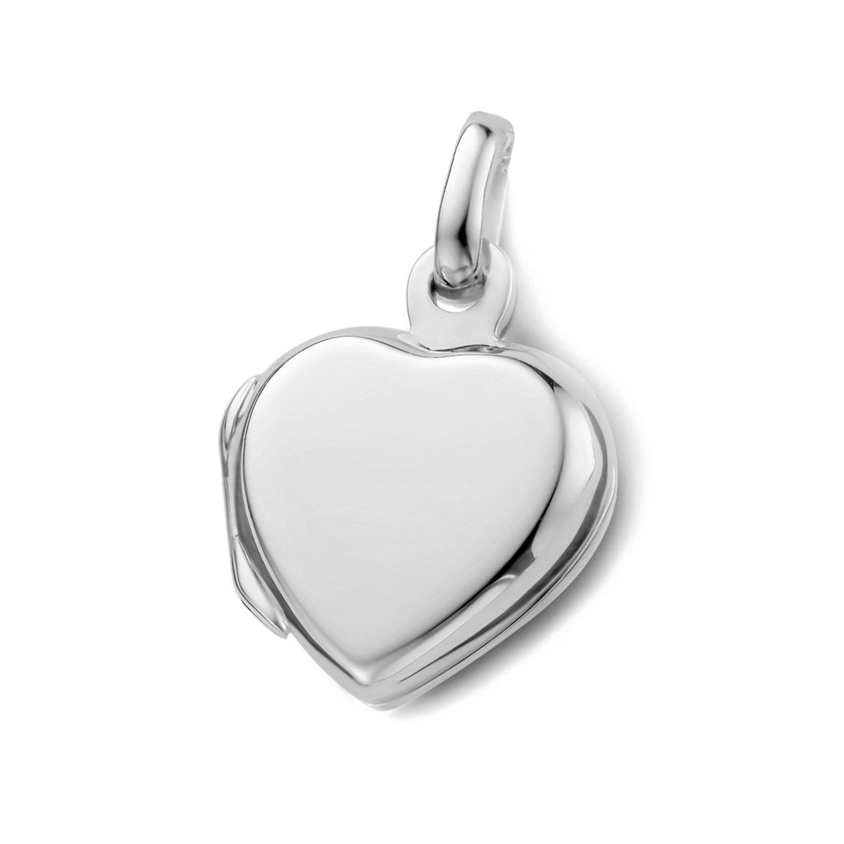 zilver gerhodineerd medaillon hart 1334488 - PansiteNederland.nl