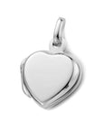 zilver gerhodineerd medaillon hart 1334488 - PansiteNederland.nl