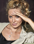 Zilver Gerhodineerd Armband Rondje Gediamanteerd 16,5 - 17,5 - 18,5 Cm 1334629 - PansiteNederland.nl