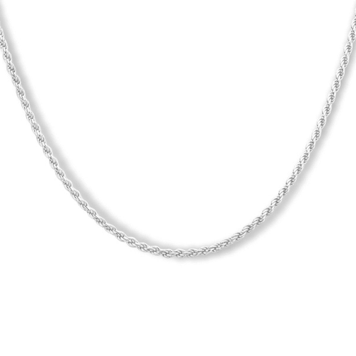 Zilver Gerhodineerd Koord 1,7 mm 1334730 - PansiteNederland.nl