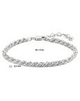 koord 3,5 mm zilver gerhodineerd
