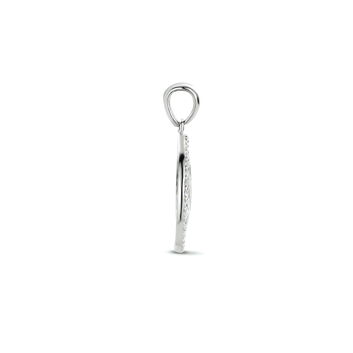 Zilver Gerhodineerd Hanger Levensboom 16 mm 1334754 - PansiteNederland.nl