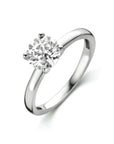Gerhodineerd Zilver Ring Met Zirkonia 1334755 - PansiteNederland.nl