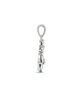 zilver gerhodineerd hanger zirkonia 1334778 - PansiteNederland.nl