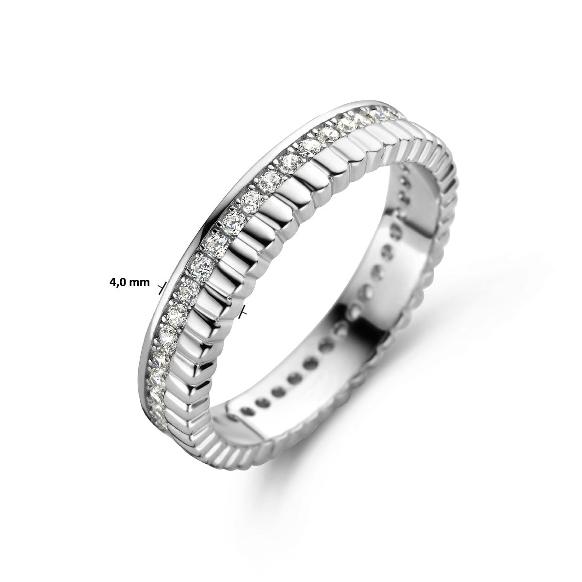 Zilveren ring zirkonia | 1335000 - PansiteNederland.nl
