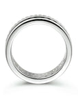 Zilveren ring zwart en wit zirkonia | 1334992 - PansiteNederland.nl