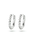 Zilver Gerhodineerd Oorringen Bolletjes 1334845 - PansiteNederland.nl