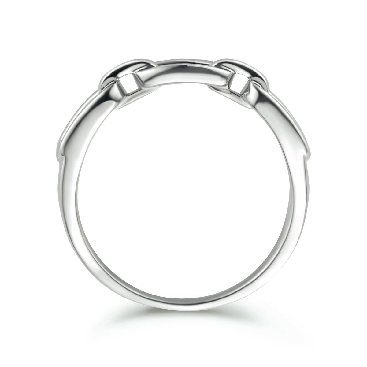 Gerhodineerd Zilver Ring Schakel 1334861 - PansiteNederland.nl