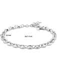 Zilveren armband 4,3 mm 16,5 + 3 cm - PSN1334865