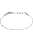 Zilver Gerhodineerd Armband Plat 1,7 Mm 16 + 3 Cm 1334897 - PansiteNederland.nl