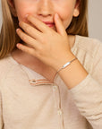 Zilver Gerhodineerd Graveerarmband Plaat 5,0 Mm 11 + 2 Cm 1335176 - PansiteNederland.nl