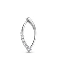 zilver gerhodineerd hanger zirkonia 1335279 - PansiteNederland.nl