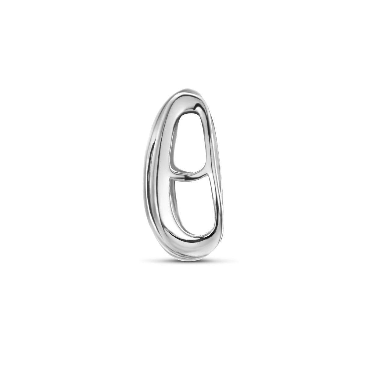 zilver gerhodineerd hanger poli/mat 1335281 - PansiteNederland.nl