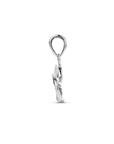 zilver gerhodineerd hanger hart zirkonia 1335351 - PansiteNederland.nl