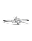 Gerhodineerd Zilver Ring Trilogie Met Zirkonia 1335390 - PansiteNederland.nl