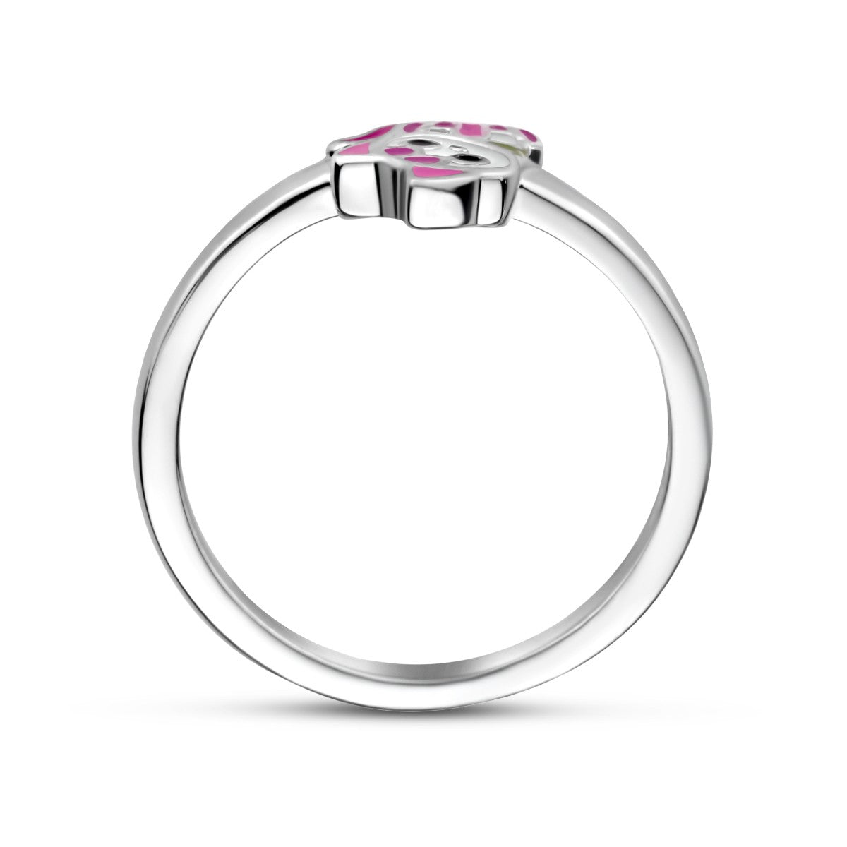 Gerhodineerd Zilver Ring Poes 1335404 - PansiteNederland.nl