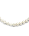 Zilver Gerhodineerd Collier Parels 8,5 mm 1335591 - PansiteNederland.nl