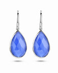 Zilver Gerhodineerd Oorhangers Lapis Franse Haak 1335830 - PansiteNederland.nl