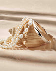 Zilver Gerhodineerd Armband Parels 17 + 3 Cm 1336006 - PansiteNederland.nl