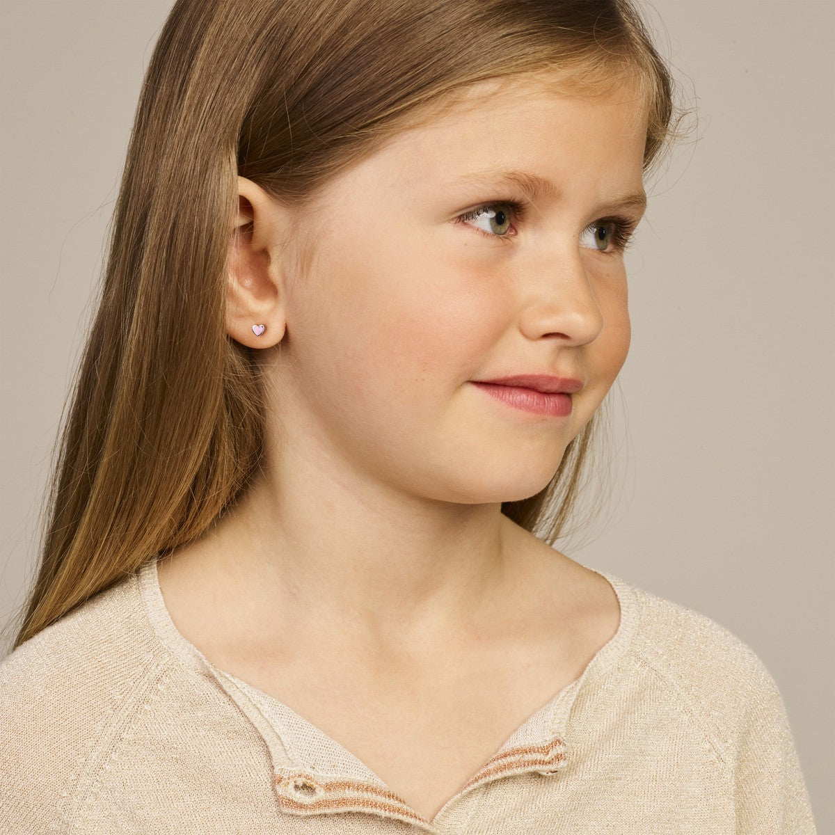 Zilveren oorknoppen hart 1336082