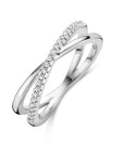 Gerhodineerd Zilver Ring Met Zirkonia 1336142 - PansiteNederland.nl