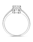 Gerhodineerd Zilver Ring Met Zirkonia 1336151 - PansiteNederland.nl