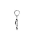 zilver gerhodineerd hanger panda 1336181 - PansiteNederland.nl