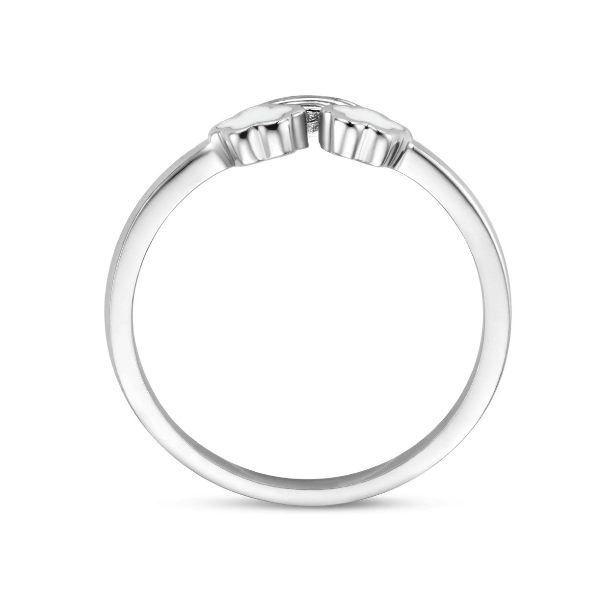 Gerhodineerd Zilver Ring Regenboog 1336209 - PansiteNederland.nl