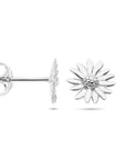Zilver Gerhodineerd Oorknoppen Madeliefje 1336353 - PansiteNederland.nl
