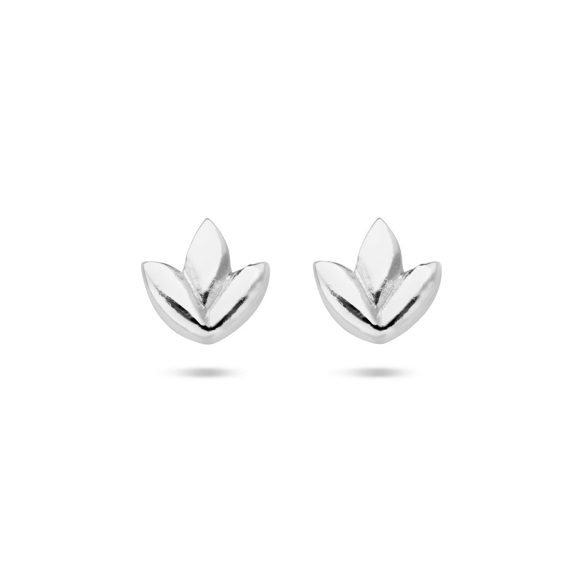 Zilver Gerhodineerd Oorknoppen Blad 1336354 - PansiteNederland.nl