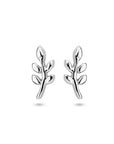 Zilver Gerhodineerd Oorknoppen Blad 1336366 - PansiteNederland.nl